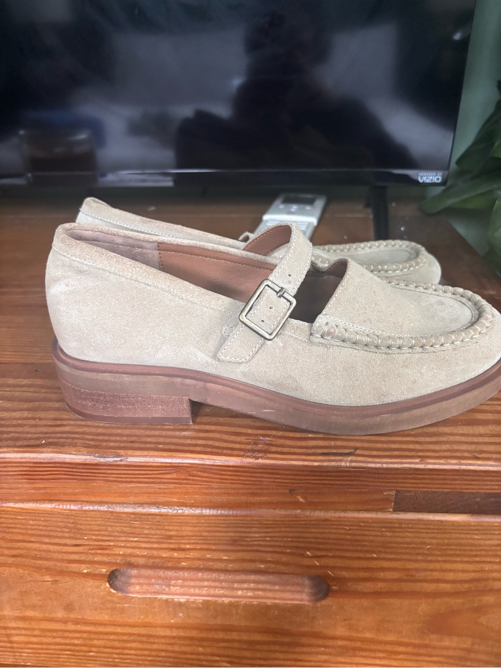 Seychelles Honey Bunch Suede Mary Janes - Picture 2 of 11
